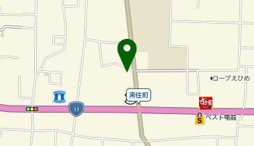 ロコモコ(K.O)南久米店の地図画像