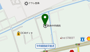 ココロココ西条の地図画像