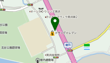 ドコモショップ北谷店の地図画像