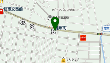 アフラックサービスショップ株式会社フレックスファミリー熊本健軍店の地図画像