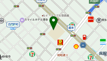 博多小留守家庭子ども会の地図画像