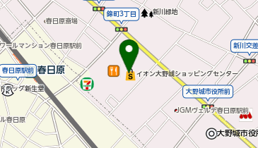 ほけんの110番イオン大野城店の地図画像