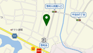 オイルスクエア春日の地図画像