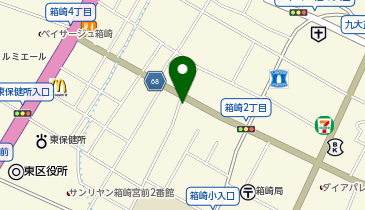 まごころ弁当糟屋郡店の地図画像