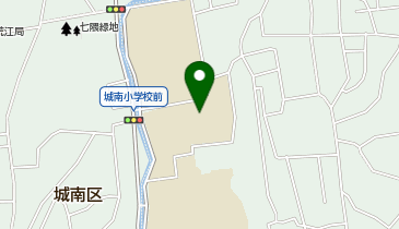 城南小放課後児童クラブの地図画像