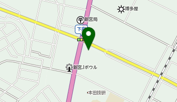 ハタシマ理容新宮店の地図画像