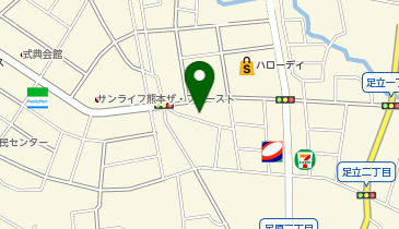 まつ毛とまゆ毛の専門店女性専用サロンココロニコルの地図画像