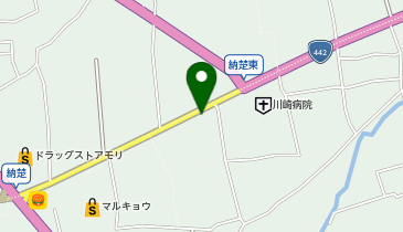 芳香堂の地図画像