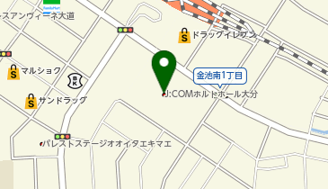 株式会社東京海上日動パートナーズ九州大分支店の地図画像