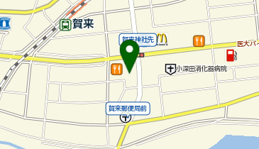 ラックス賀来店の地図画像