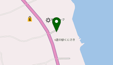 国東市観光協会物産事業部の地図画像