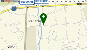 日豊ラーメンの地図画像