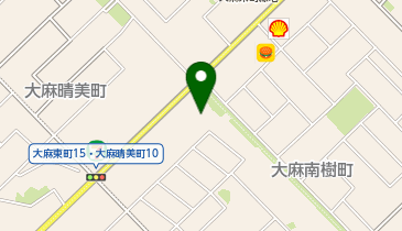 バースディ江別店の地図画像