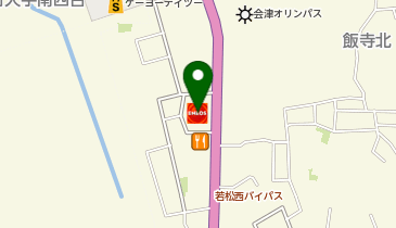 ENEOS会津西店の地図画像