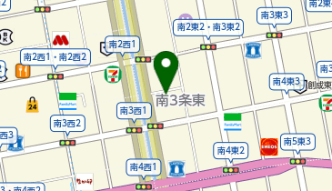熟成鮨匡宅配中央店の地図画像