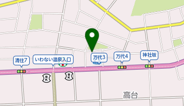 焼肉の達人岩内店の地図画像