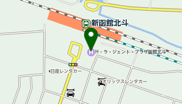 ほっとマルシェおがーるの地図画像