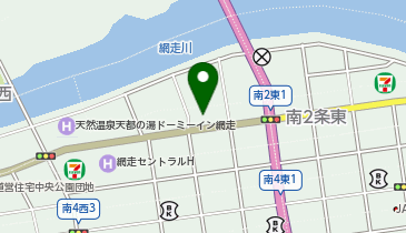 北海道ABトリップ網走本店の地図画像