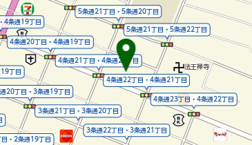Leanail&eyeの地図画像