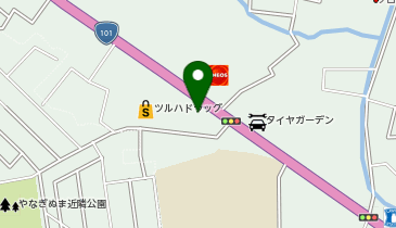 ミライフ東日本株式会社北つがる店の地図画像