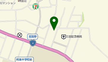 共創未来かがの薬局の地図画像