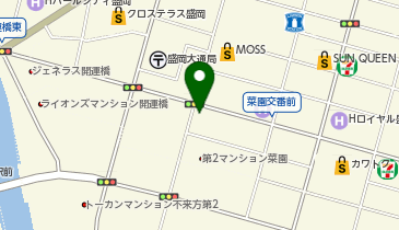 日本政策金融公庫 盛岡支店 農林水産事業の地図画像