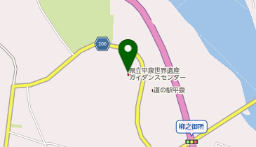 岩手県 岩手県立平泉世界遺産ガイダンスセンターの地図画像