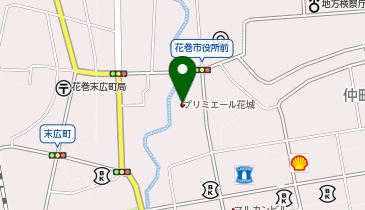 花城薬局の地図画像