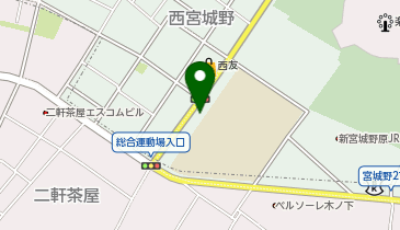 からあげ味工房仙台宮城野店の地図画像