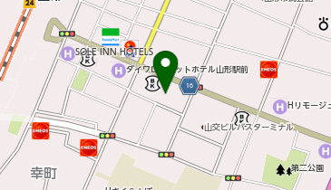 ニチイ 山形支店の地図画像