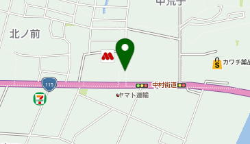 いちいキッズガーデンの地図画像
