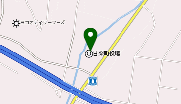 甘楽町役場 総務課 行政係の地図画像