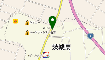 美容室エミュ古河松並店の地図画像