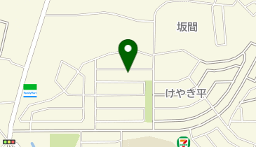 めぐホームけやき平の地図画像