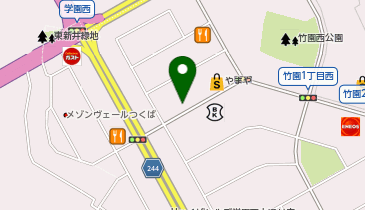 自立学習REDつくば教室の地図画像