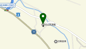 日立市役所 日立武道館の地図画像