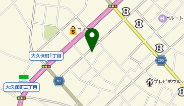 ヘアサロンオモイの地図画像