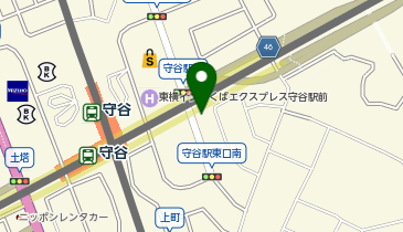 ポーラザビューティ守谷店の地図画像