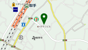 日本調剤取手中央薬局の地図画像