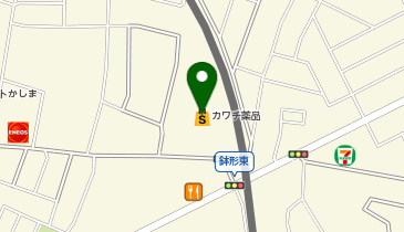 カワチ薬局・鹿嶋店の地図画像