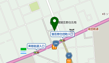 桃太郎王国習志野店の地図画像