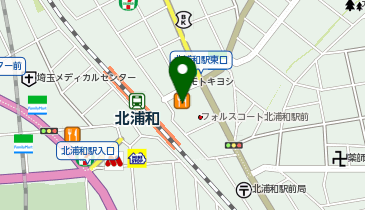 KooKAN自習室の地図画像