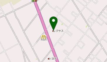 レクサス越谷の地図画像