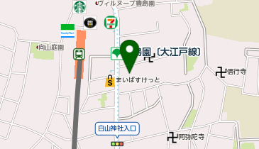 宗教法人仮宿院の地図画像