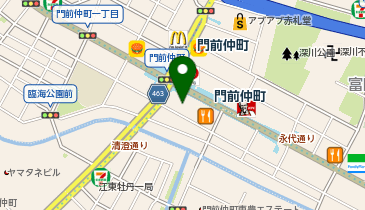BIGDIPPER門前仲町店の地図画像