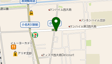 苅谷動物病院江東総合病院の地図画像