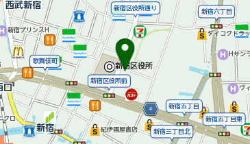 ZircoTokyoの地図画像
