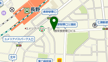 さくら幸子探偵学校・長野校の地図画像