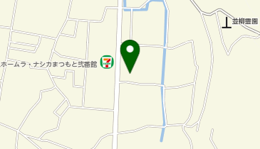 タックルベリー信州まつもと店の地図画像