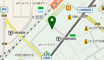 川崎日航ホテル ペストリーショップの地図画像